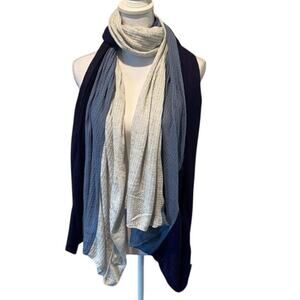 Donni‎ Tri Colored Colorblock Scarf SUPER SOFT